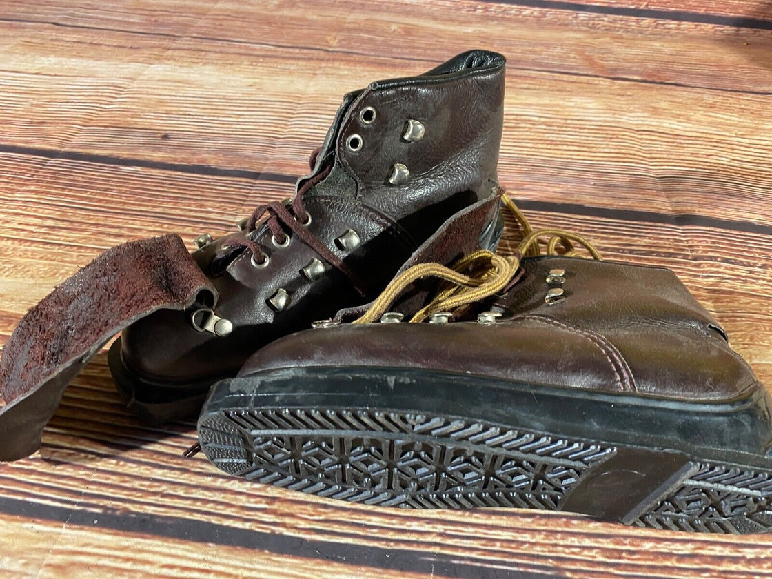 Vintage Alpine Ski Boots Skiing US5.5 UK4.5 Mondo 243 Cable Bindings KL135