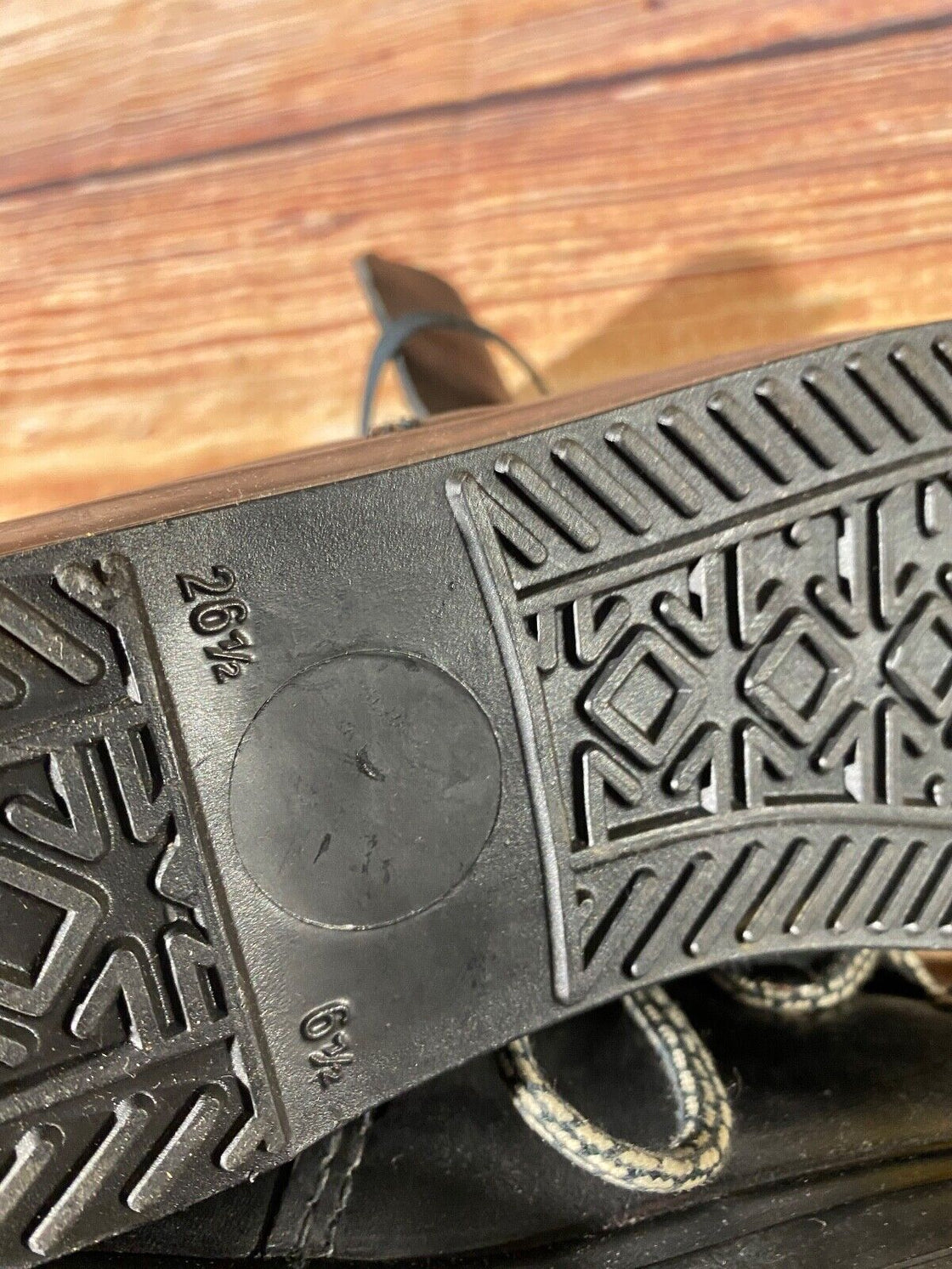 Vintage Alpine Ski Boots Downhill EU40 US6.5 UK6 Mondo 255 Cable Bindings KL139
