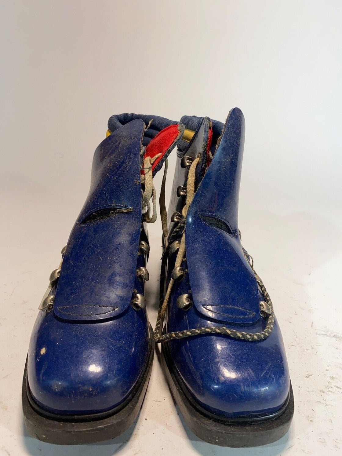 RACING TEAM Vintage Alpine Ski Boots Downhill Eu36 US4 UK3 Mondo 222 KL142