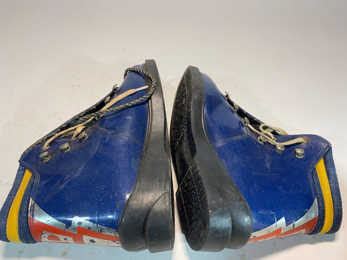 RACING TEAM Vintage Alpine Ski Boots Downhill Eu36 US4 UK3 Mondo 222 KL142