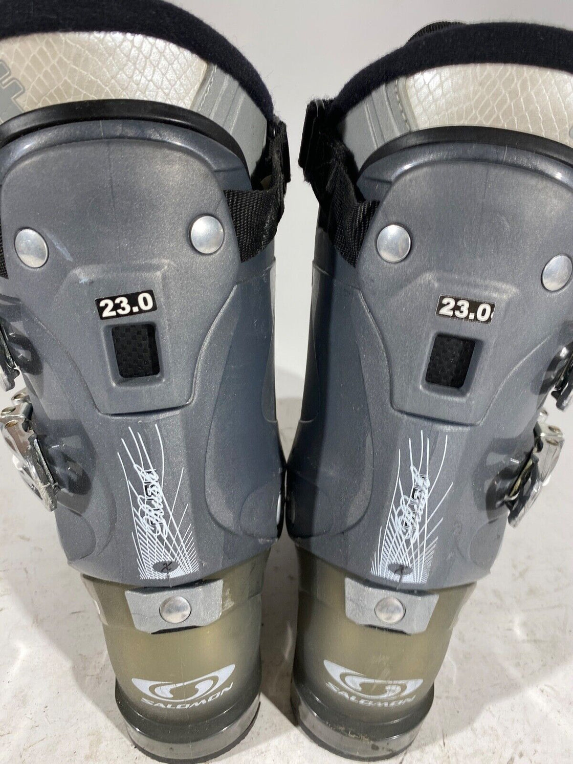 SALOMON Rush Alpine Ski Boots Downhill Size Mondo 232 mm Outer Sole 275 mm DH192