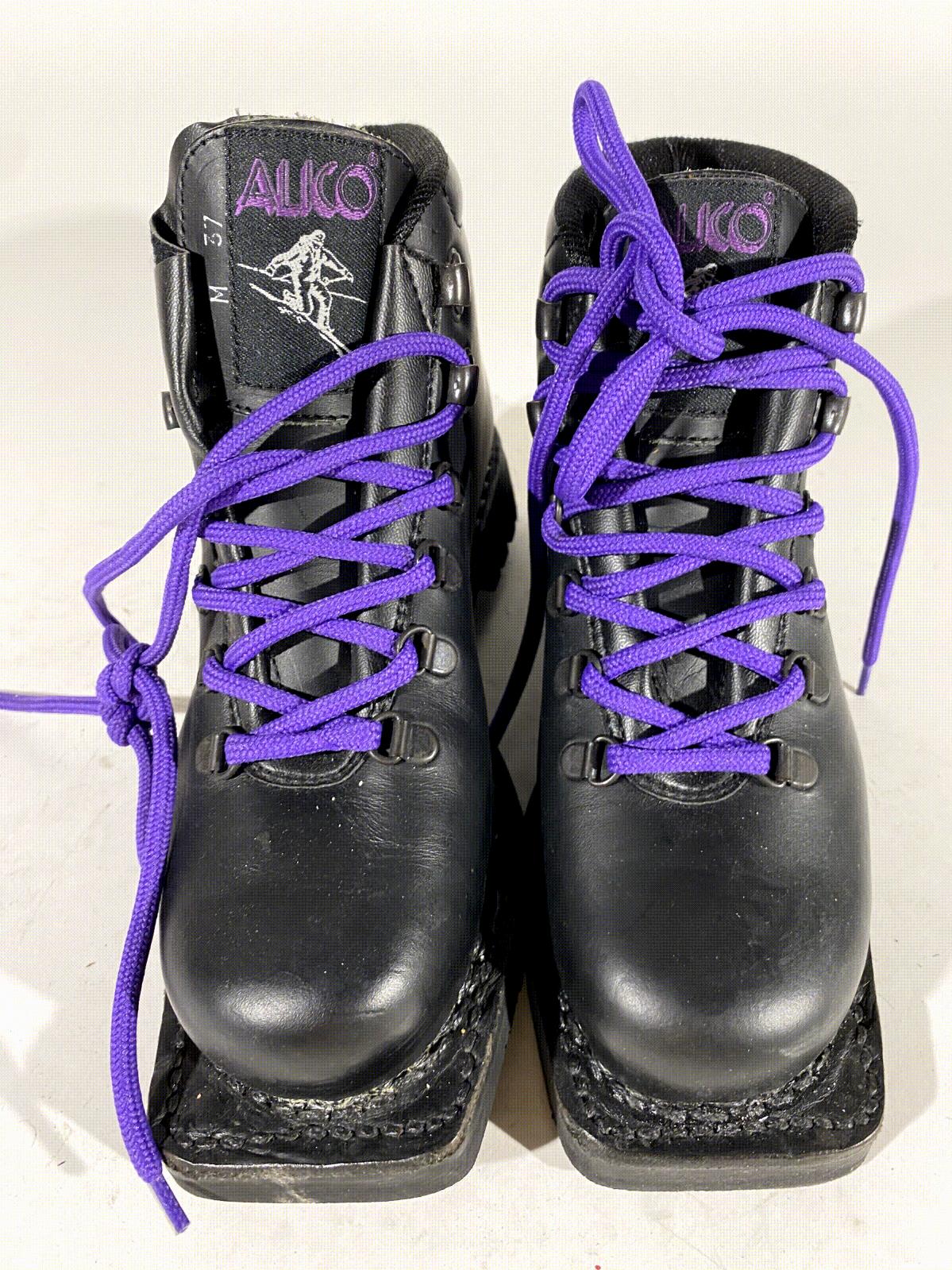 Alico Telemark Cross Country Ski Boots Backcountry 75mm NN EU 37 US 5.5 1635