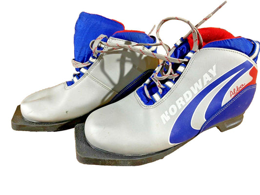 Nord Way Cross Country Ski Boots Backcountry 75mm NN EU 37 US 5 Vintage 1683