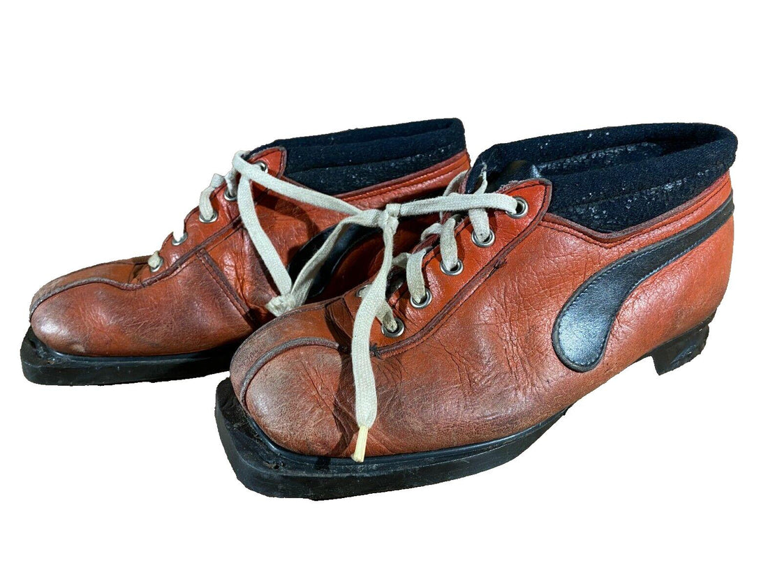 Kikut Retro Vintage Nordic Norm Ski Boots Size EU38 US6 NN 75mm 1699