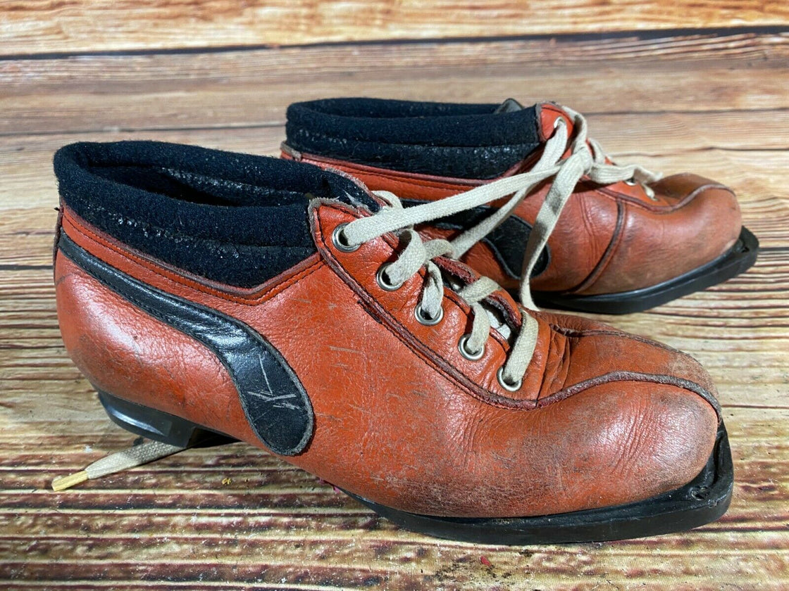 Kikut Retro Vintage Nordic Norm Ski Boots Size EU38 US6 NN 75mm 1699