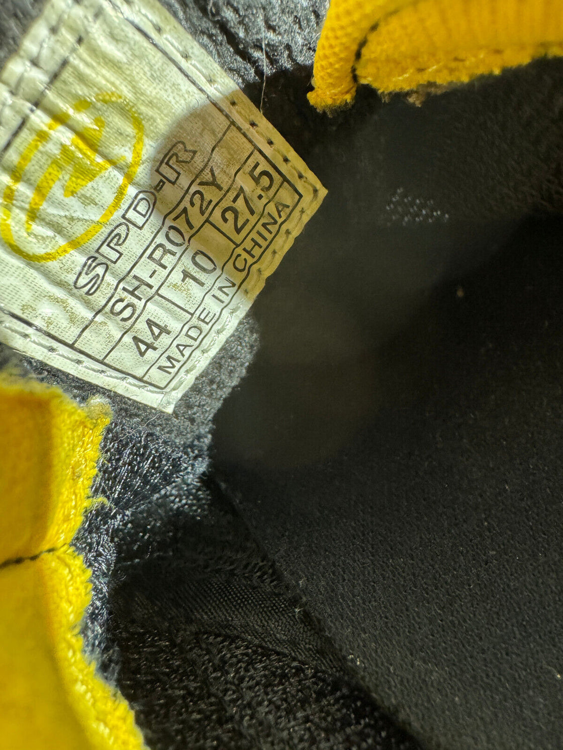 SHIMANO R072 Vintage Cycling Road Shoes EU44 US10 UK9 Mondo 275 mm cs632