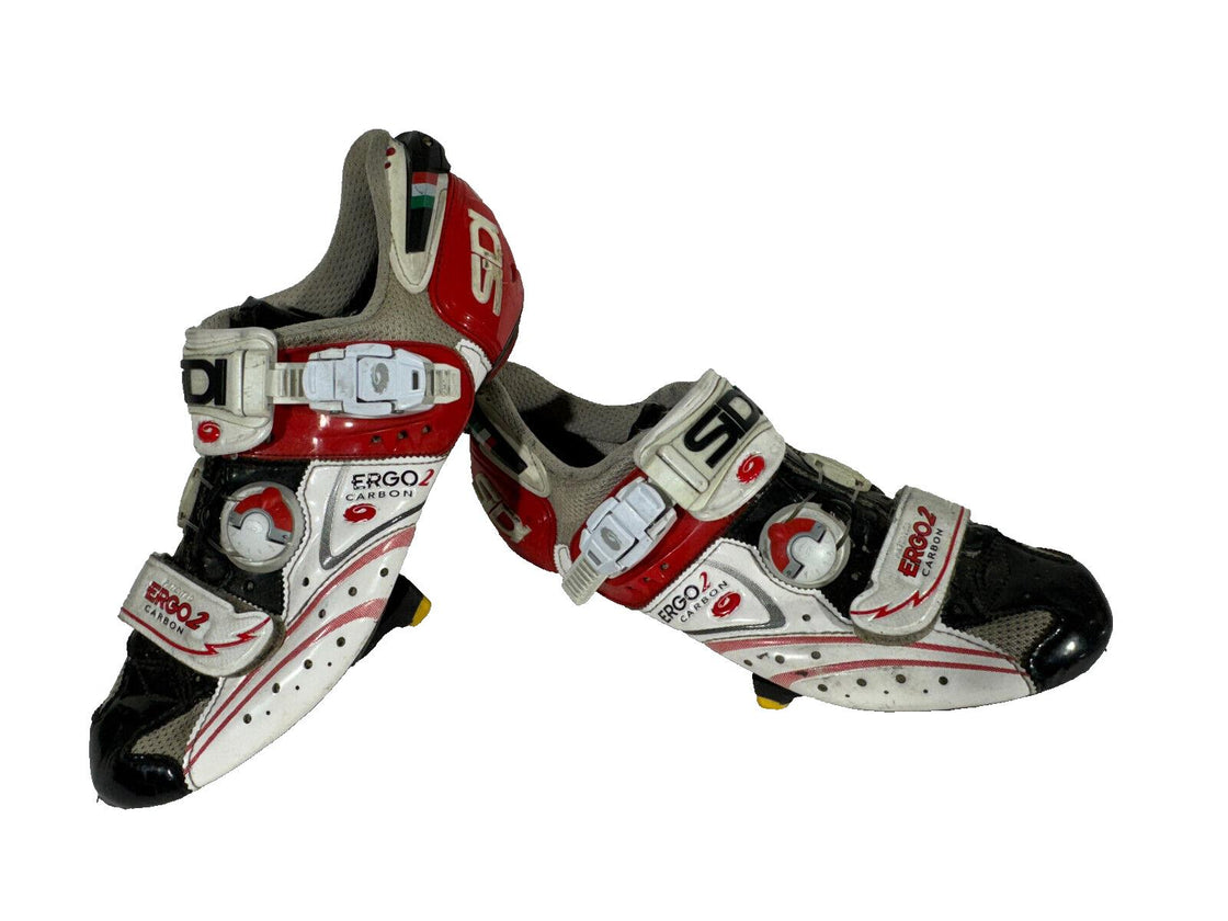 SIDI Ergo 2 Carbon Cycling Road Shoes EU41 US7 UK6 Mondo 252 mm cs634