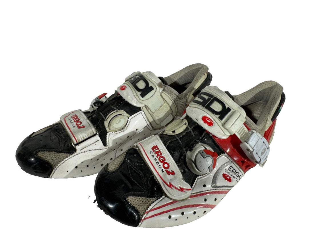 SIDI Ergo 2 Carbon Cycling Road Shoes EU41 US7 UK6 Mondo 252 mm cs634