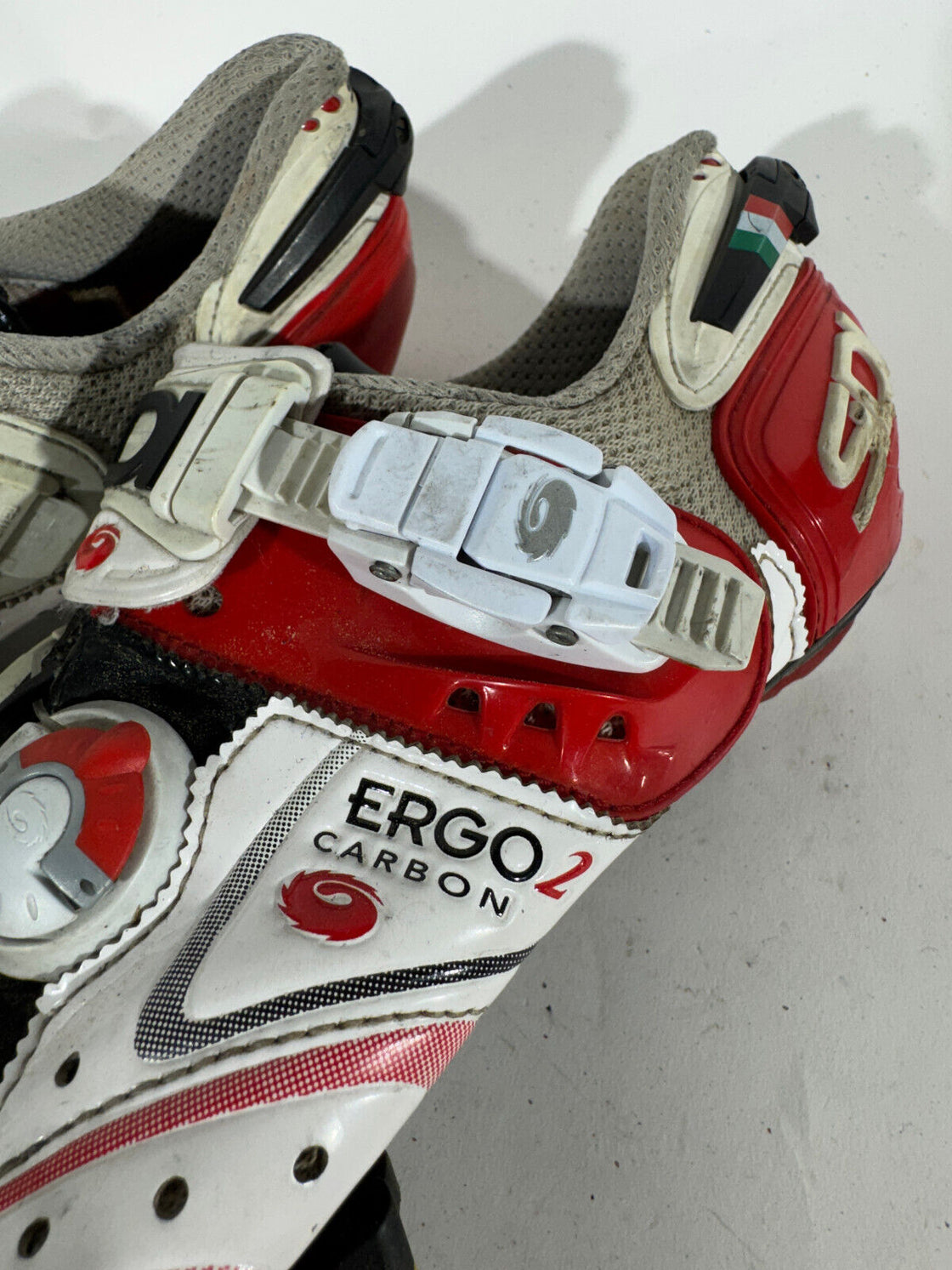 SIDI Ergo 2 Carbon Cycling Road Shoes EU41 US7 UK6 Mondo 252 mm cs634