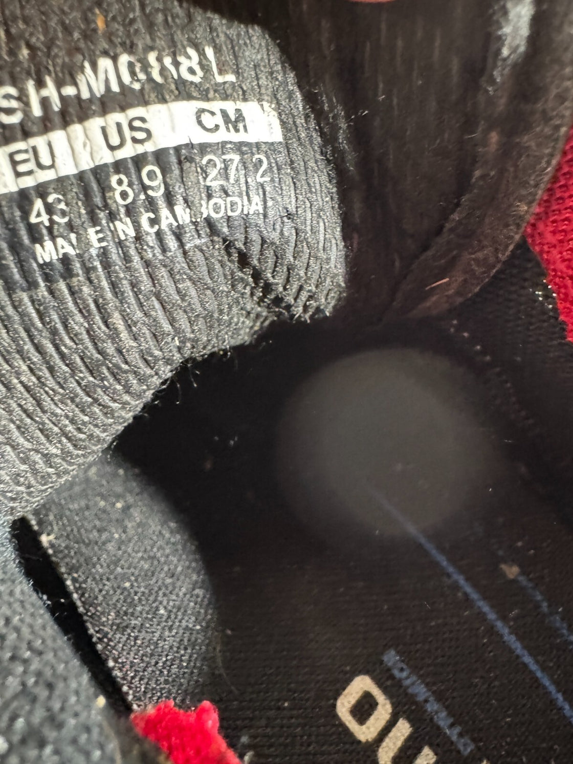 SHIMANO M088 Cycling MTB Shoes Size EU43 US8.9 UK8 Mondo 272 mm cs675