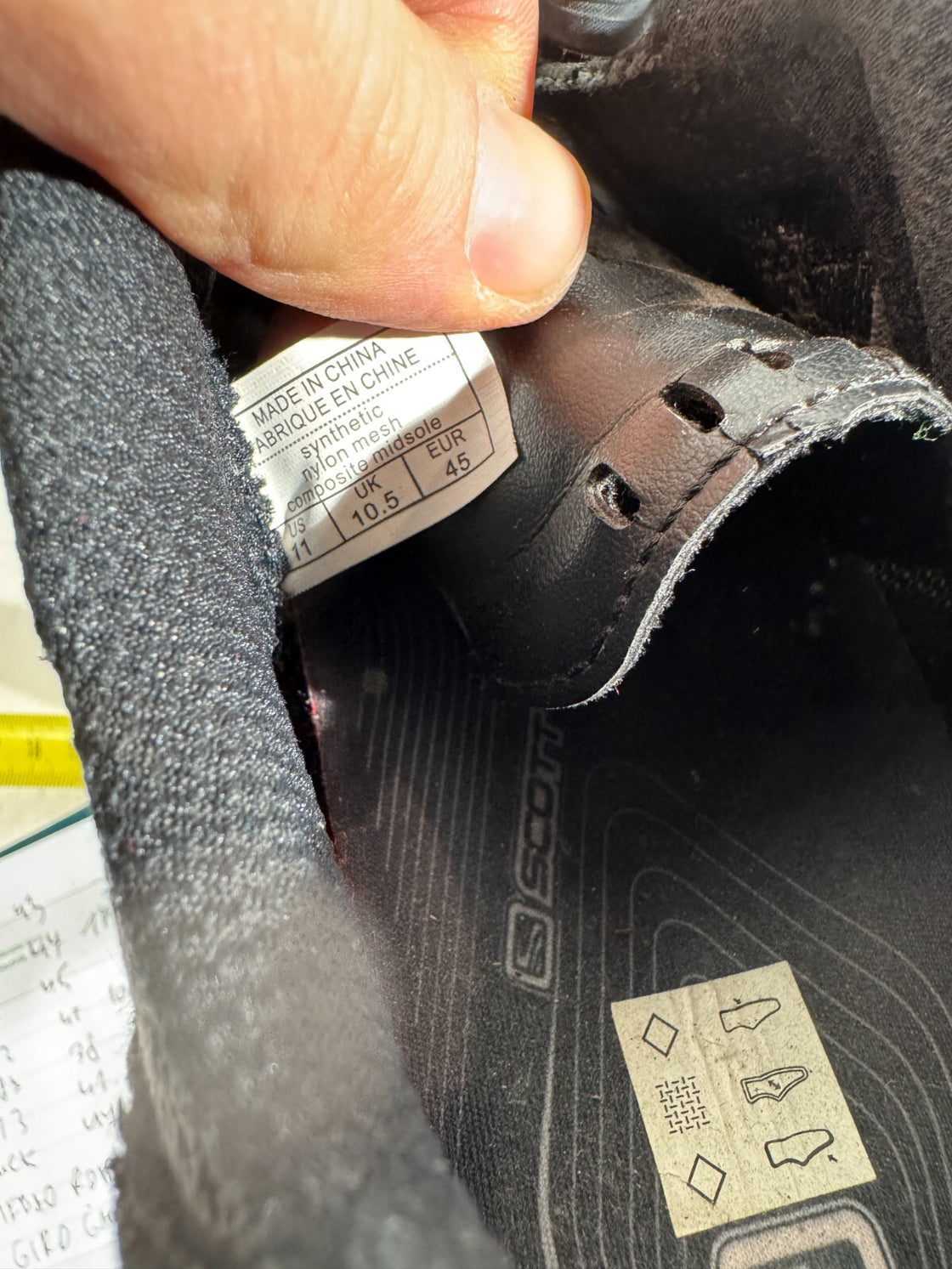 SCOTT Cycling MTB Shoes Mountain Bike EU45 US11 UK10.5 Mondo 290 mm cs685