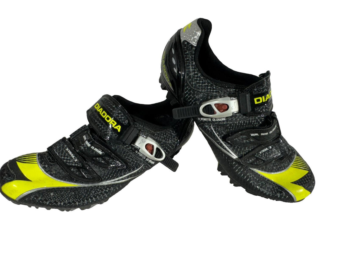 DIADORA X-Trail Cycling MTB Shoes EU44 US10 UK9.5 Mondo 275 mm cs698