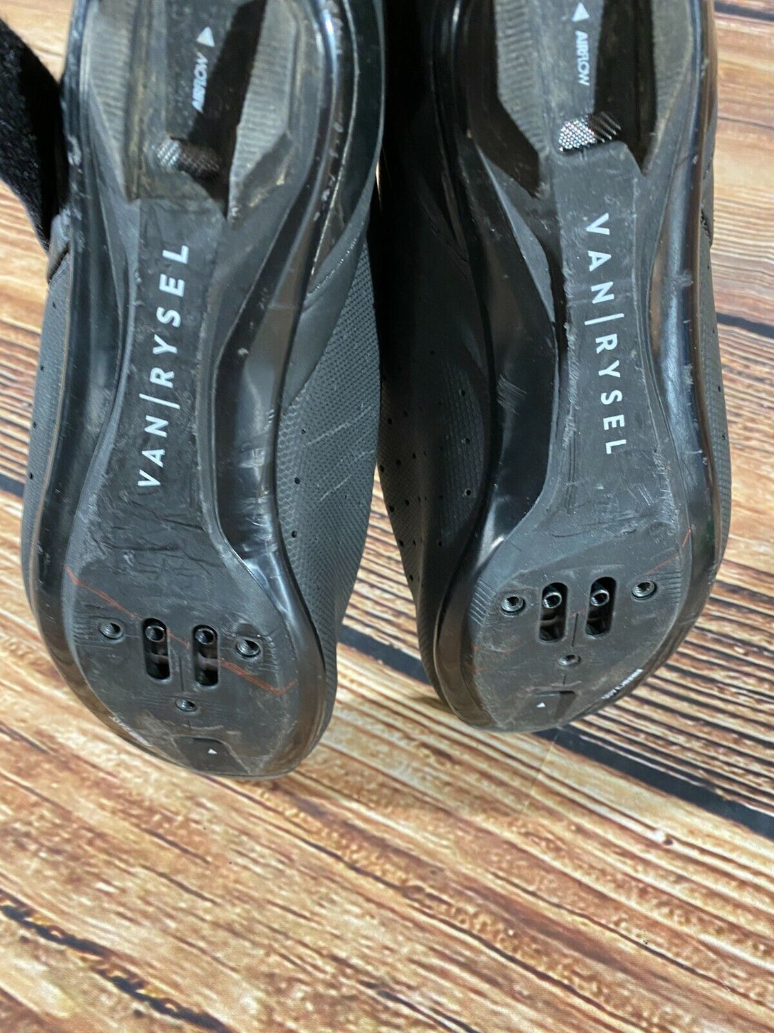 VAN RYSEL Road Cycling Shoes Biking Boots Shoes Size EU42 US9 Mondo 262 cs1242