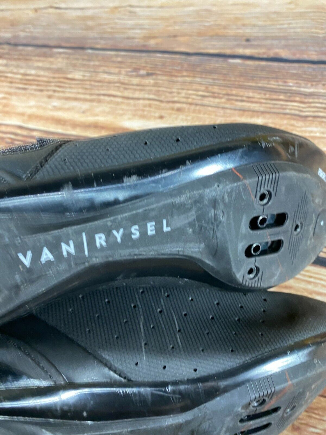 VAN RYSEL Road Cycling Shoes Biking Boots Shoes Size EU42 US9 Mondo 262 cs1242