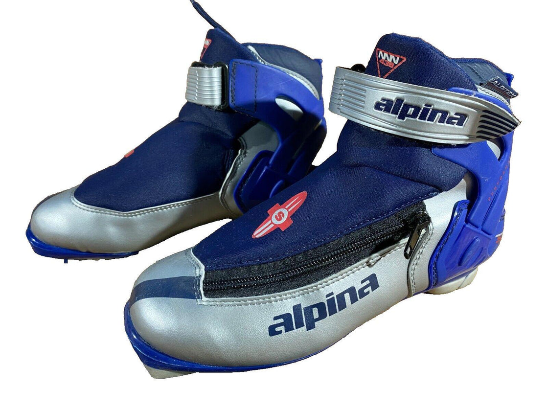Alpina 438 Nordic Cross Country Ski Boots Size EU37 US5 NNN 3147