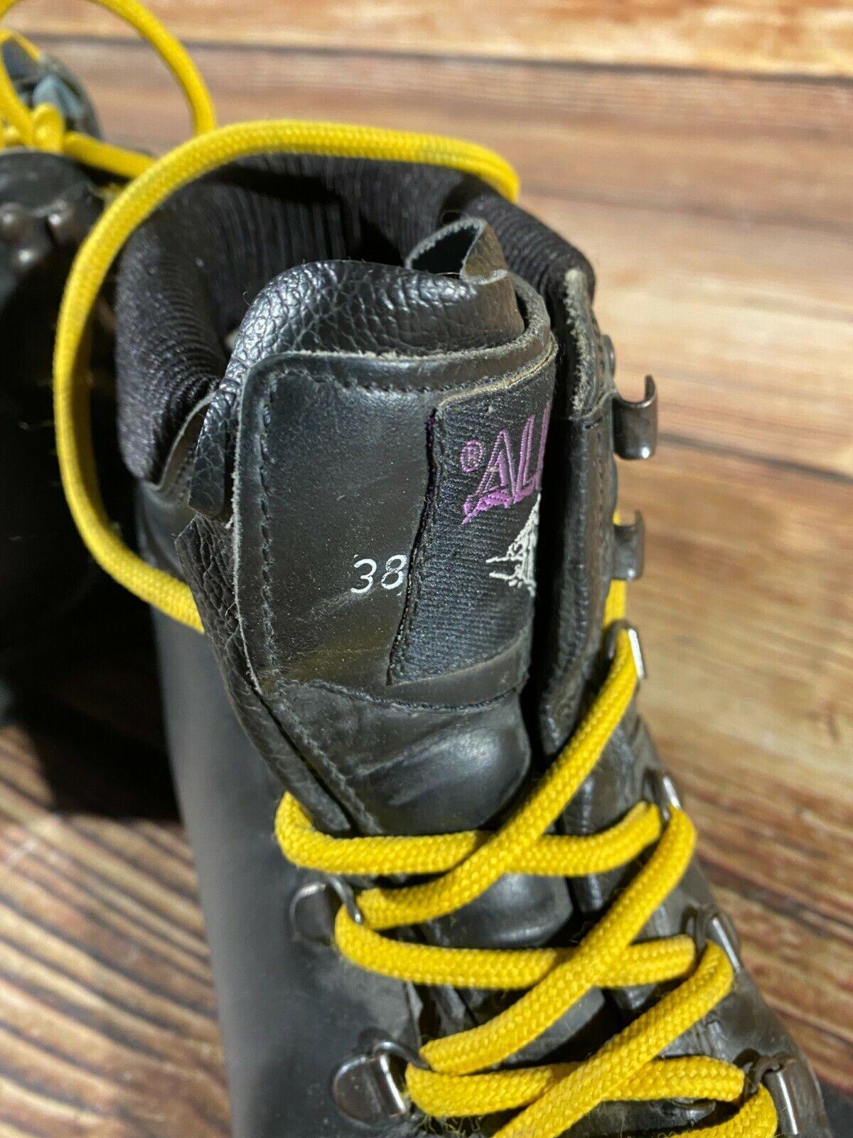 Alico Telemark Cross Country Ski Boots Backcountry 75mm NN EU 38 US 6 245mm 1625