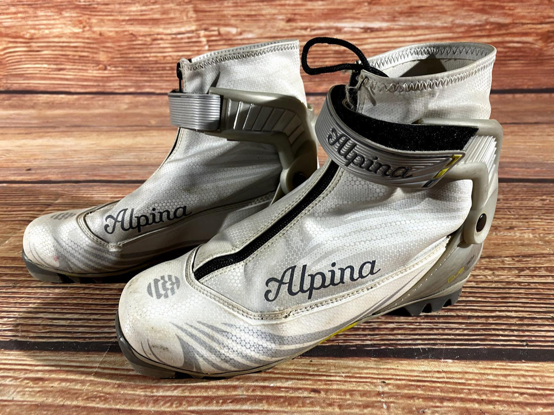 Alpina Eve30S Nordic Cross Country Ski Boots Size EU40 US7.5 for NNN 3129