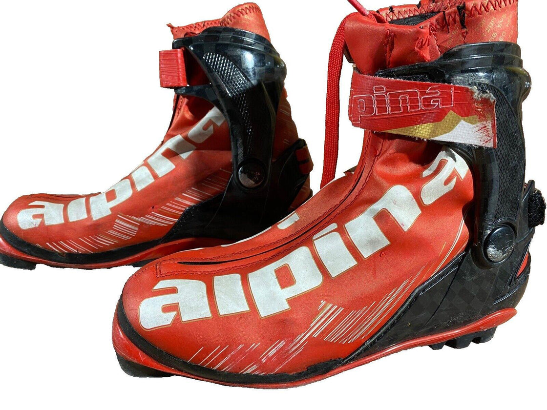 Alpina Elite Junior Pro Nordic Cross Country Ski Boots Size EU37 US5 NNN 1065