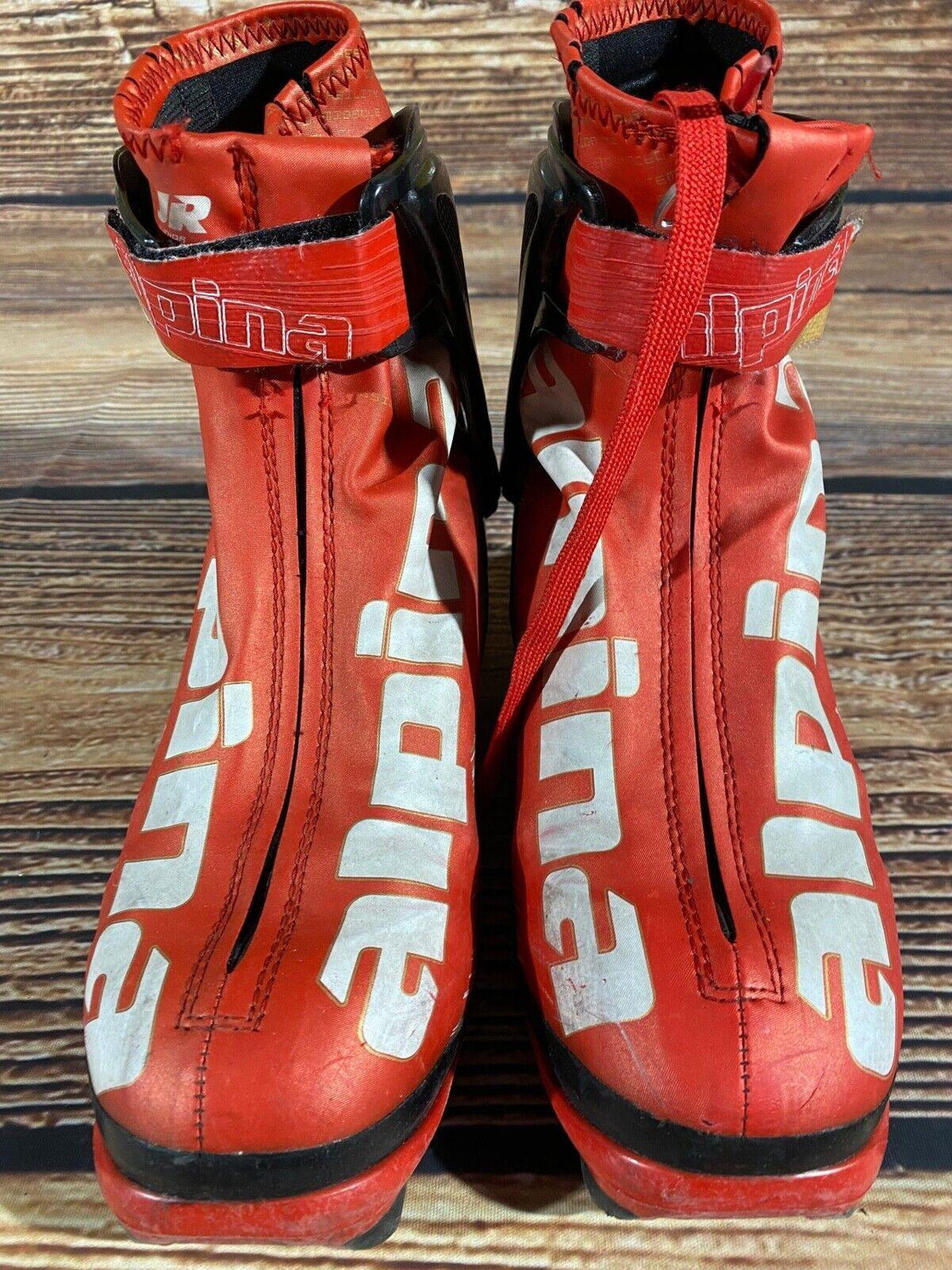 Alpina Elite Junior Pro Nordic Cross Country Ski Boots Size EU37 US5 NNN 1065