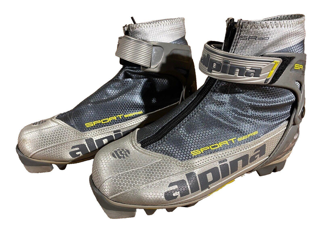 Alpina SR30 Nordic Cross Country Ski Boots Size EU37 US5.5 for NNN 3123