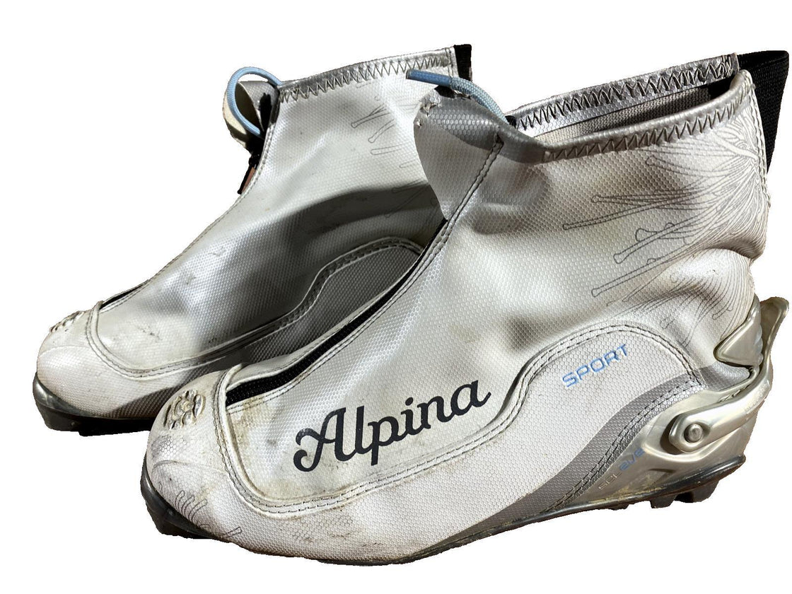 Alpina SCL Eve Nordic Cross Country Ski Boots Size EU38 US6 for NNN 721