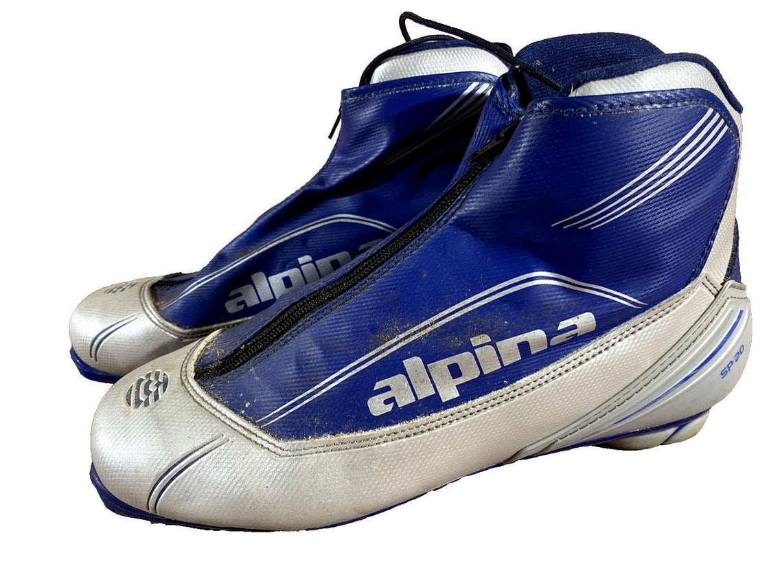 Alpina SP20 Nordic Cross Country Ski Boots Size EU46 US12 for NNN 581