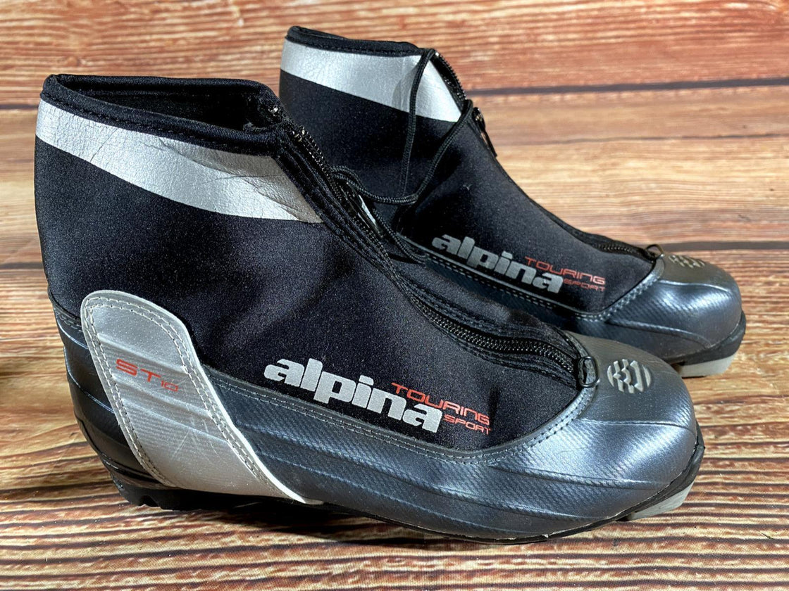 Alpina ST10 Nordic Cross Country Ski Boots Size EU39 US7 for NNN 3031