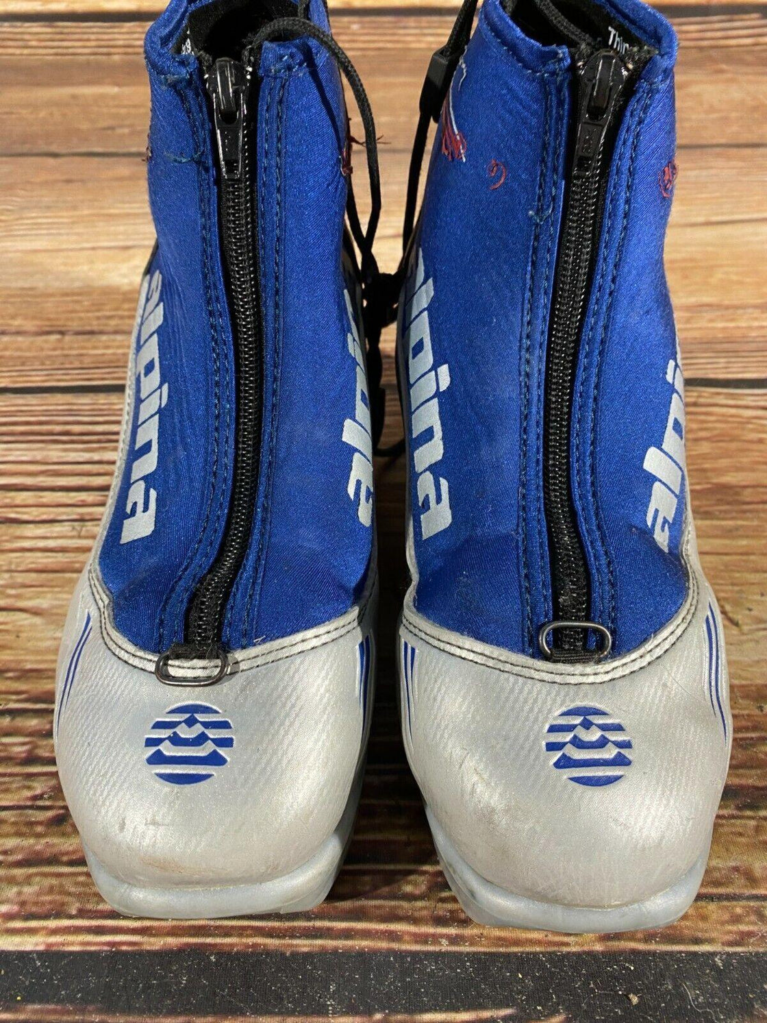 Alpina ST10 JR Nordic Cross Country Ski Boots Size EU35 for NNN bindings 582