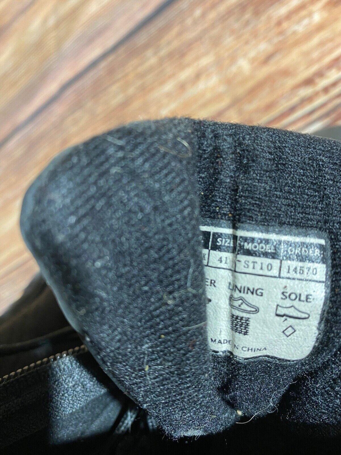 Alpina ST10 Nordic Cross Country Ski Boots Size EU41 US8 for NNN 2853