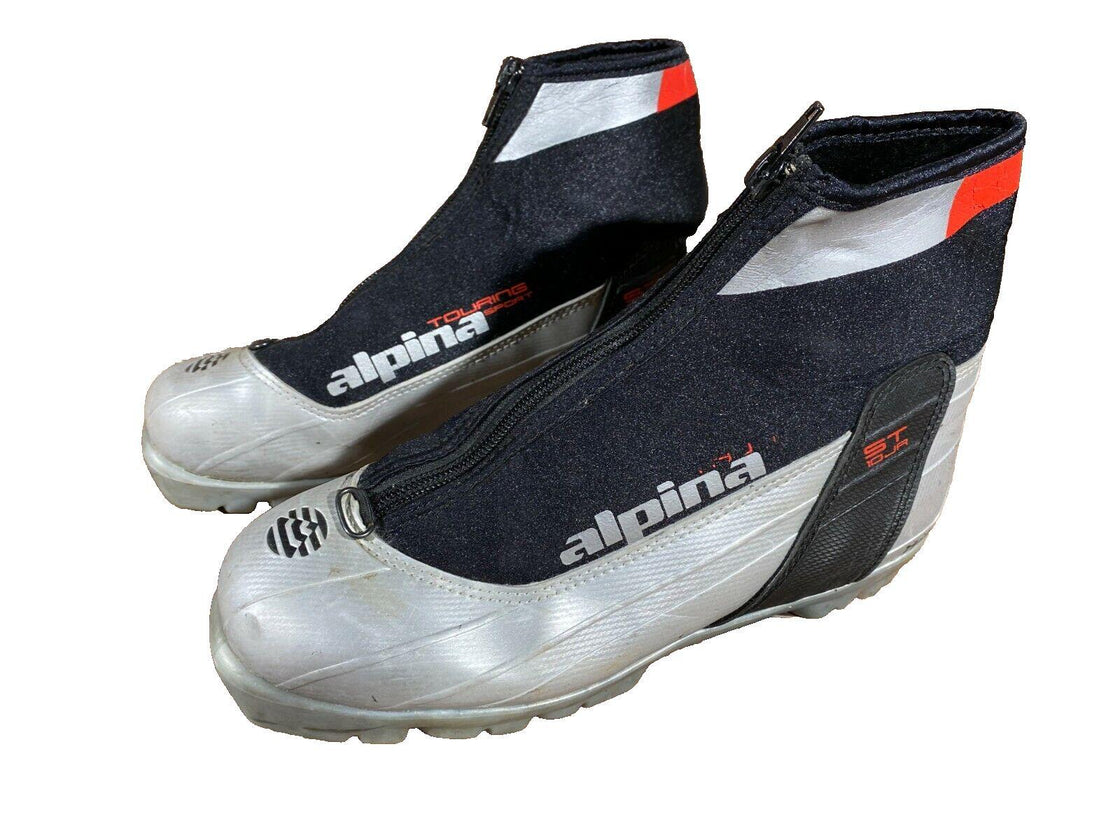 Alpina ST10 JR Nordic Cross Country Ski Boots Size EU38 US6 NNN 3052