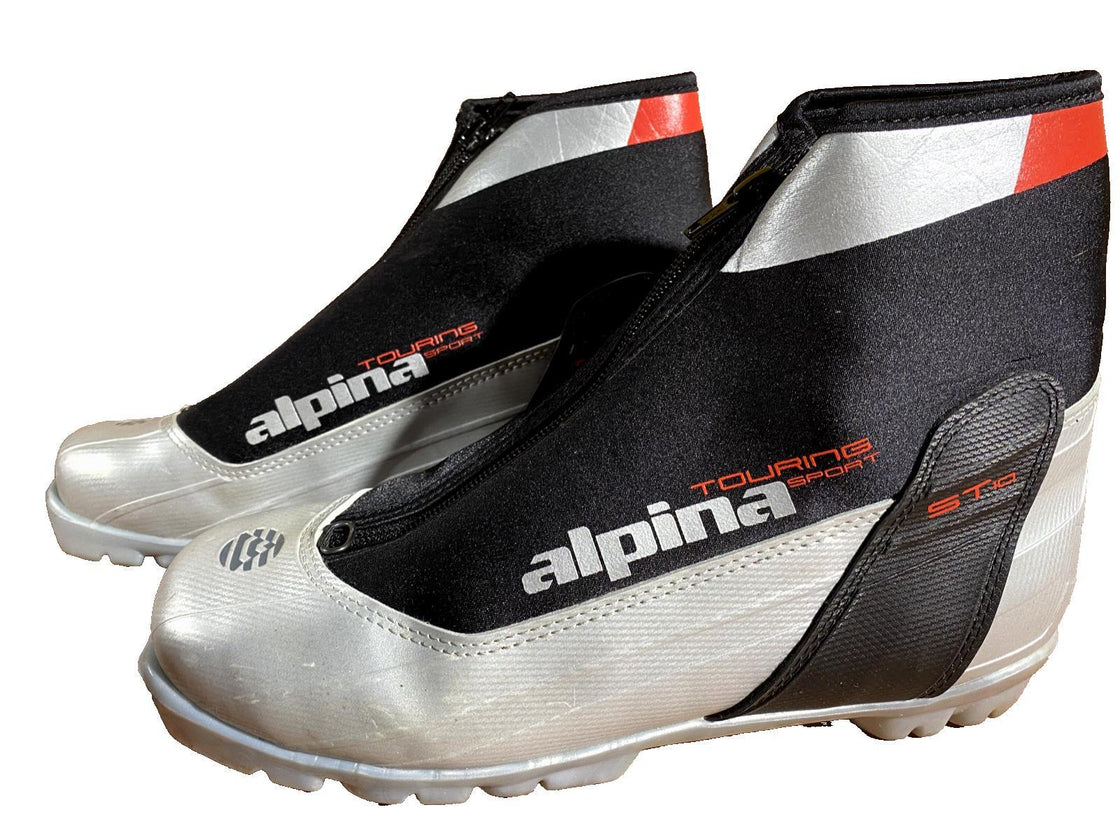 Alpina ST10 Nordic Cross Country Ski Boots Size EU41 US8 for NNN 3062
