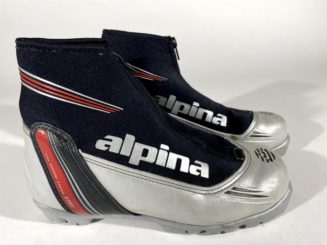 Alpina ST10 Nordic Cross Country Ski Boots Size EU38 US6 for NNN 1010