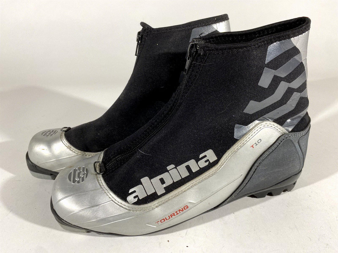 Alpina T10 Nordic Cross Country Ski Boots Size EU42 US9 for NNN 2819