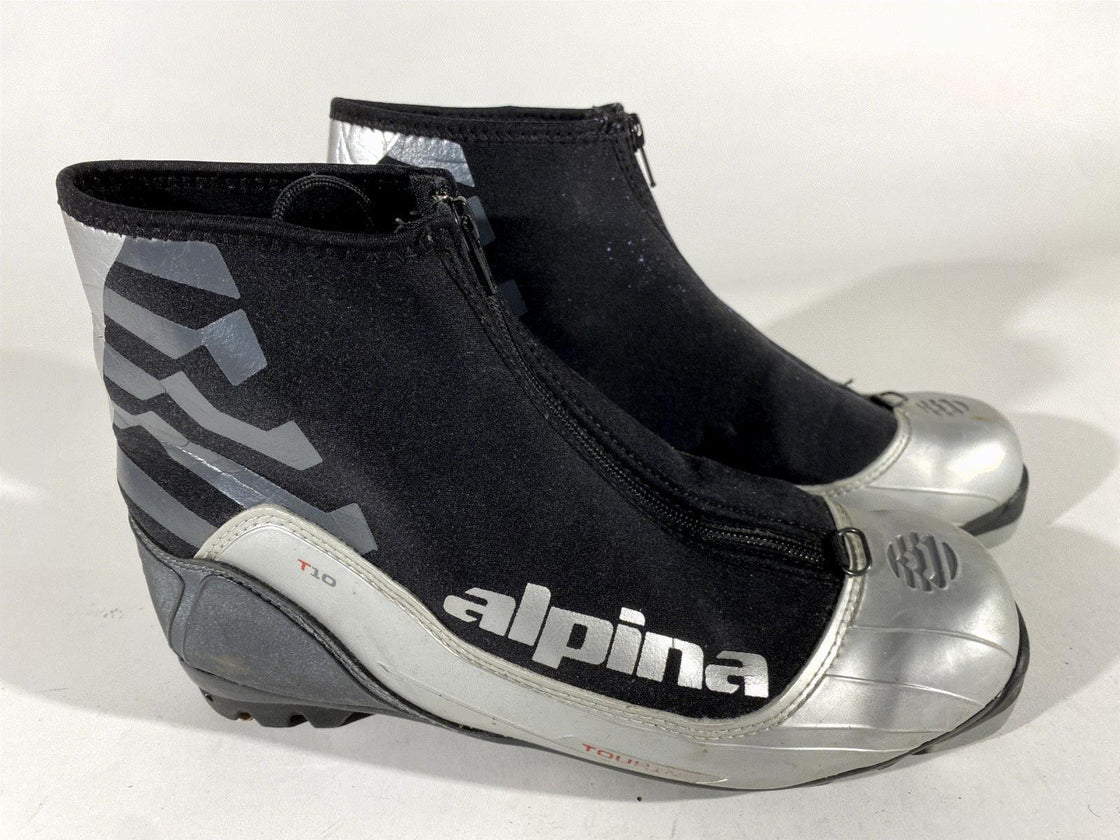 Alpina T10 Nordic Cross Country Ski Boots Size EU42 US9 for NNN 2819