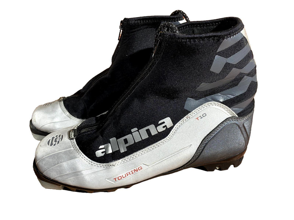 Alpina T10 Nordic Cross Country Ski Boots Size EU39 US7 for NNN 1046