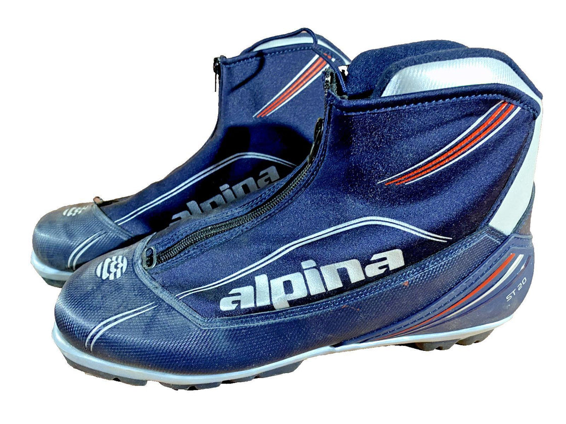 Alpina ST20 Nordic Cross Country Ski Boots Size EU47 US12.5 for NNN 2811