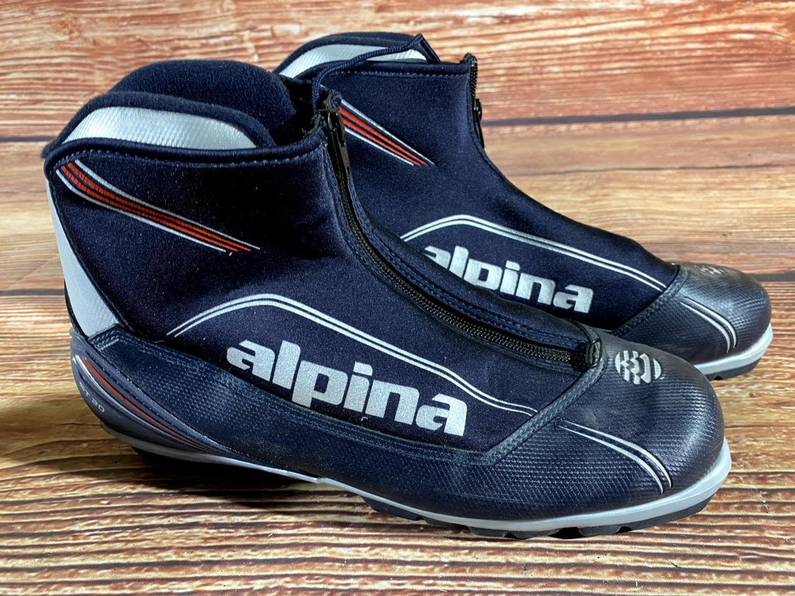 Alpina ST20 Nordic Cross Country Ski Boots Size EU47 US12.5 for NNN 2811