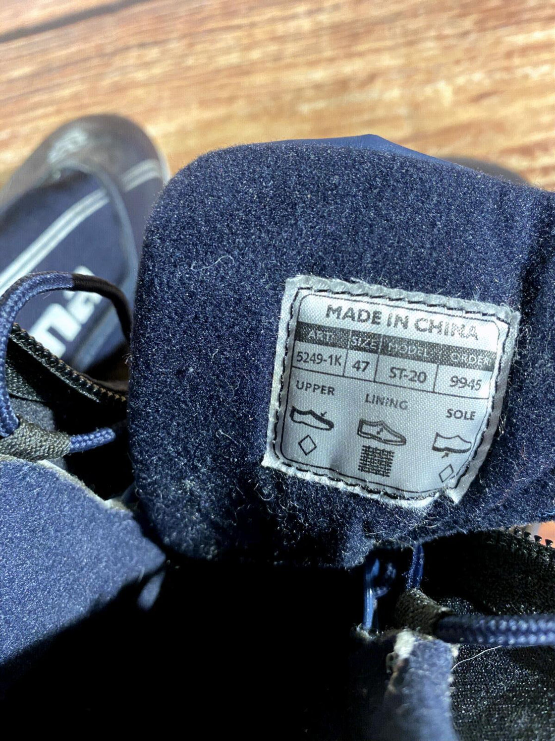 Alpina ST20 Nordic Cross Country Ski Boots Size EU47 US12.5 for NNN 2811