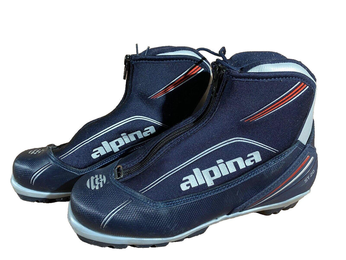 Alpina ST20 Nordic Cross Country Ski Boots Size EU39 US7 for NNN 3107