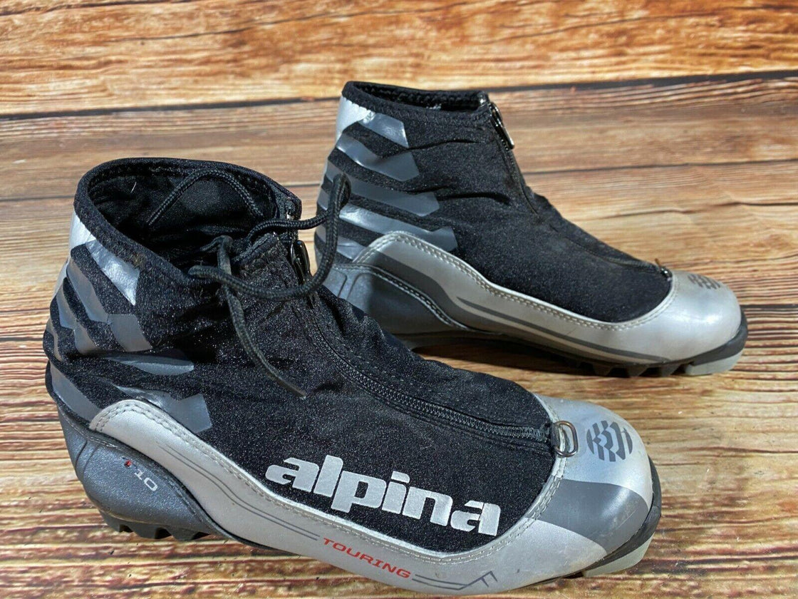 Alpina T10 Nordic Cross Country Ski Boots Size EU38 US6 NNN 913