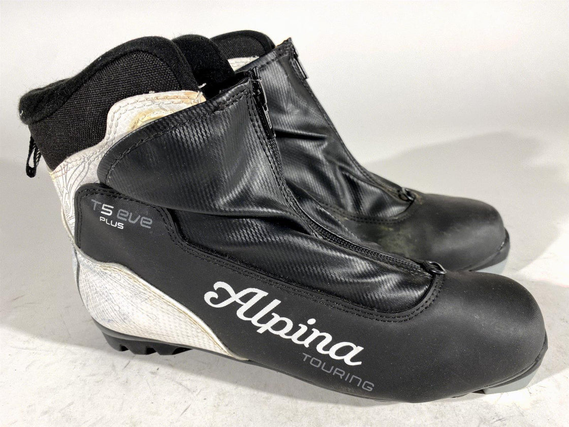 Alpina T5 Eve Nordic Cross Country Ski Boots Size EU42 US9 for NNN 2813
