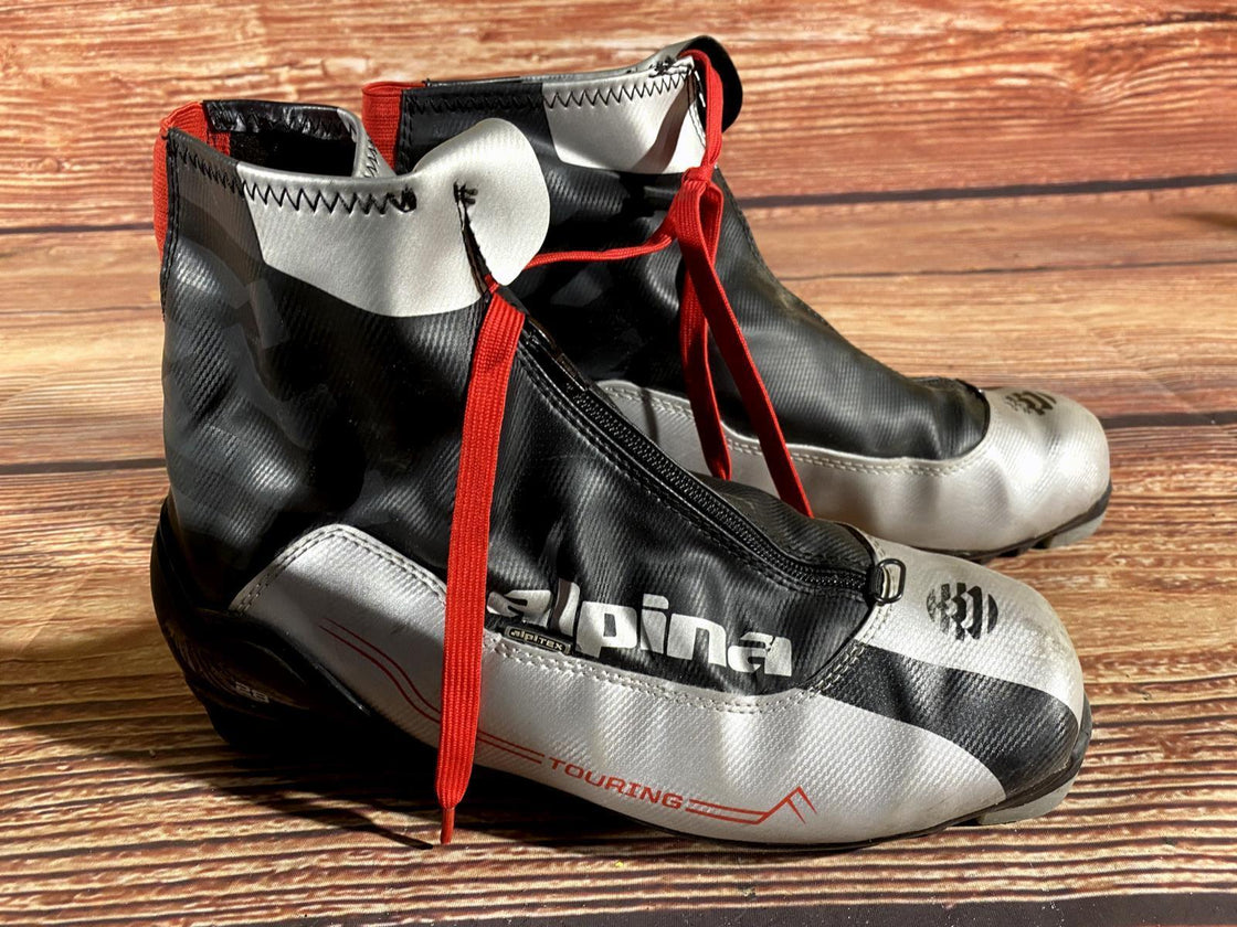 Alpina T28 Nordic Cross Country Ski Boots Size EU45 US11.5 for NNN 743