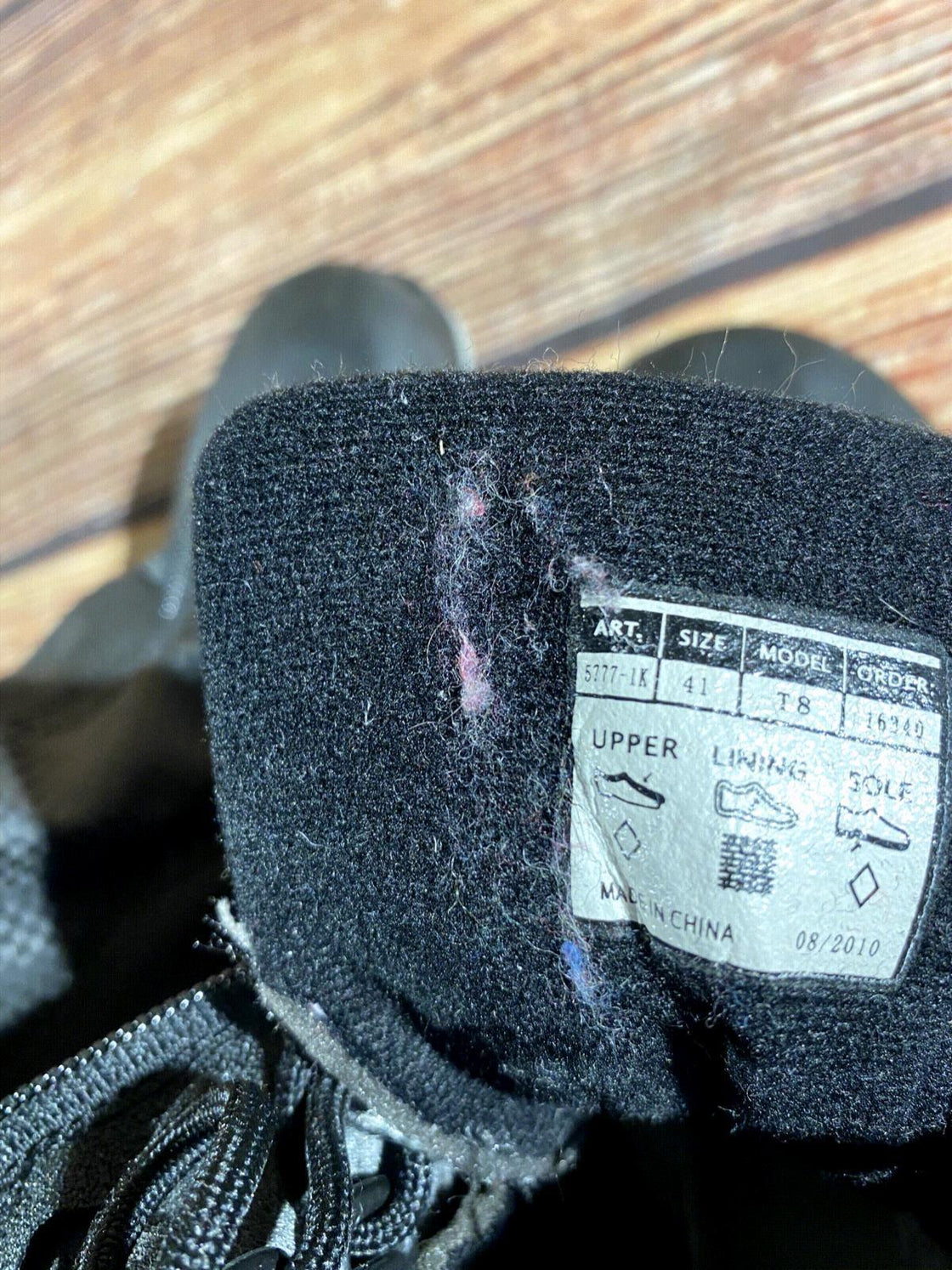 Alpina Touring Nordic Cross Country Ski Boots Size EU41 US8 for NNN 922