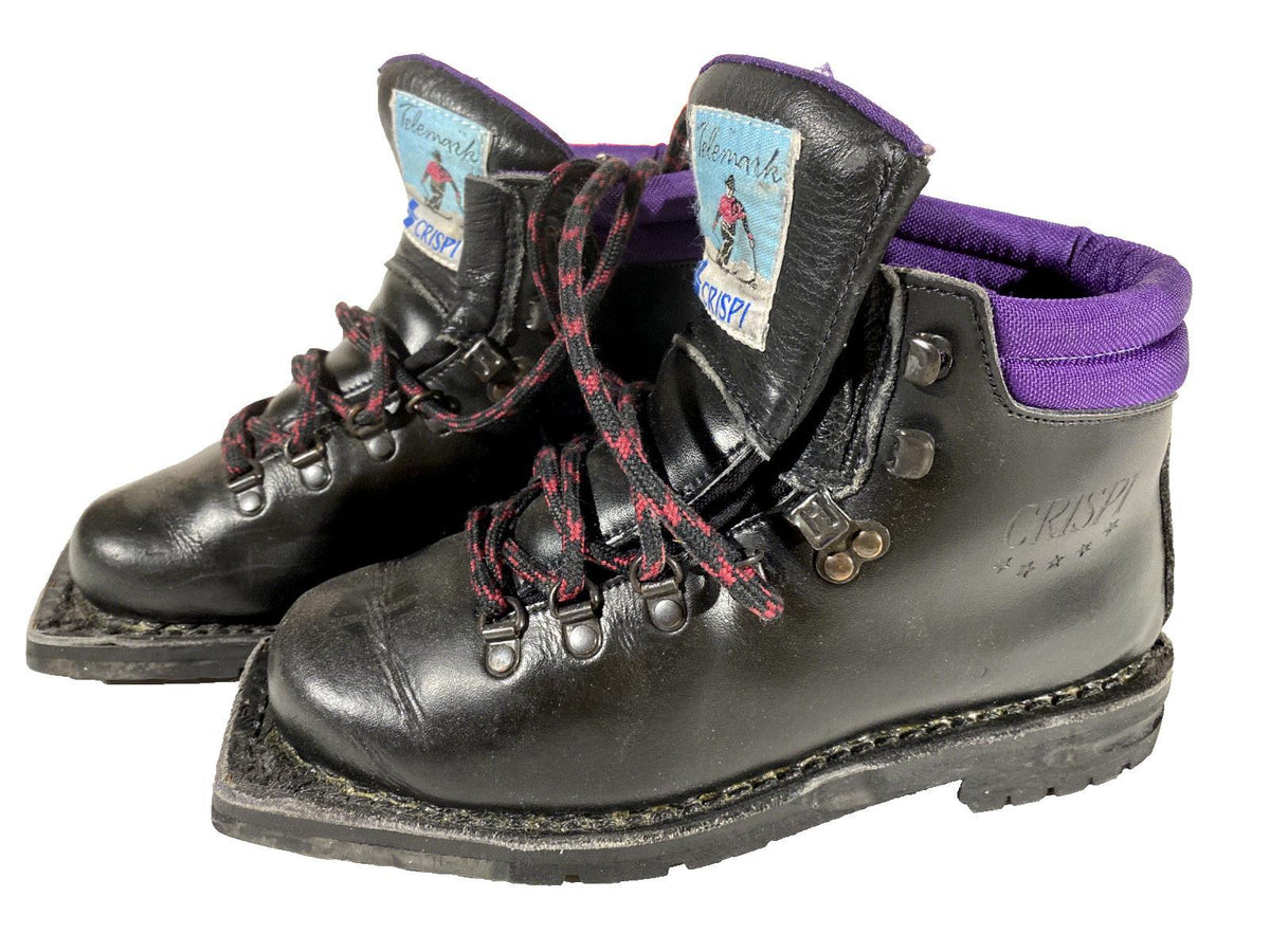 Crispi Telemark Cross Country Ski Boots Backcountry 75mm NN EU 38 US 6 1653