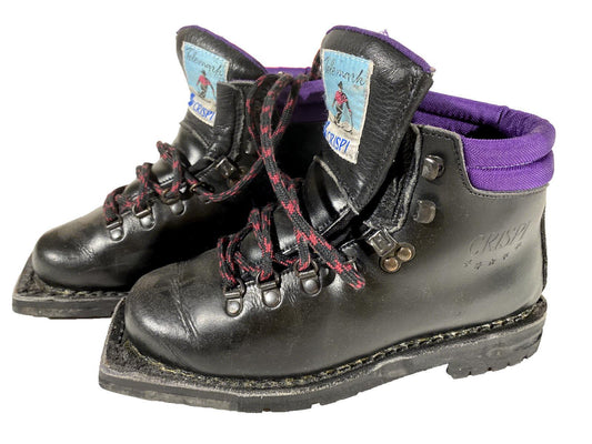Crispi Telemark Cross Country Ski Boots Backcountry 75mm NN EU 38 US 6 1653