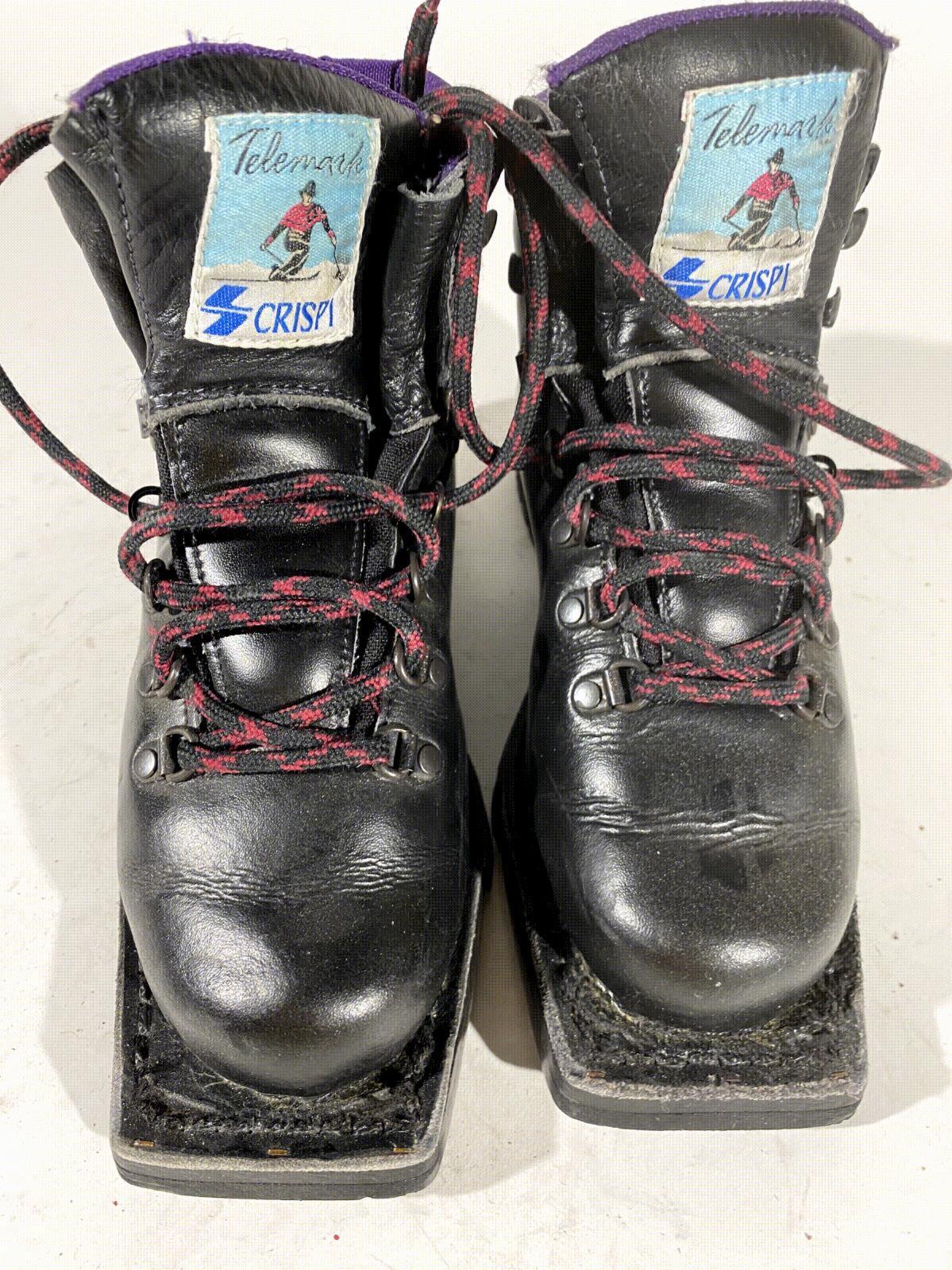 Crispi Telemark Cross Country Ski Boots Backcountry 75mm NN EU 38 US 6 1653