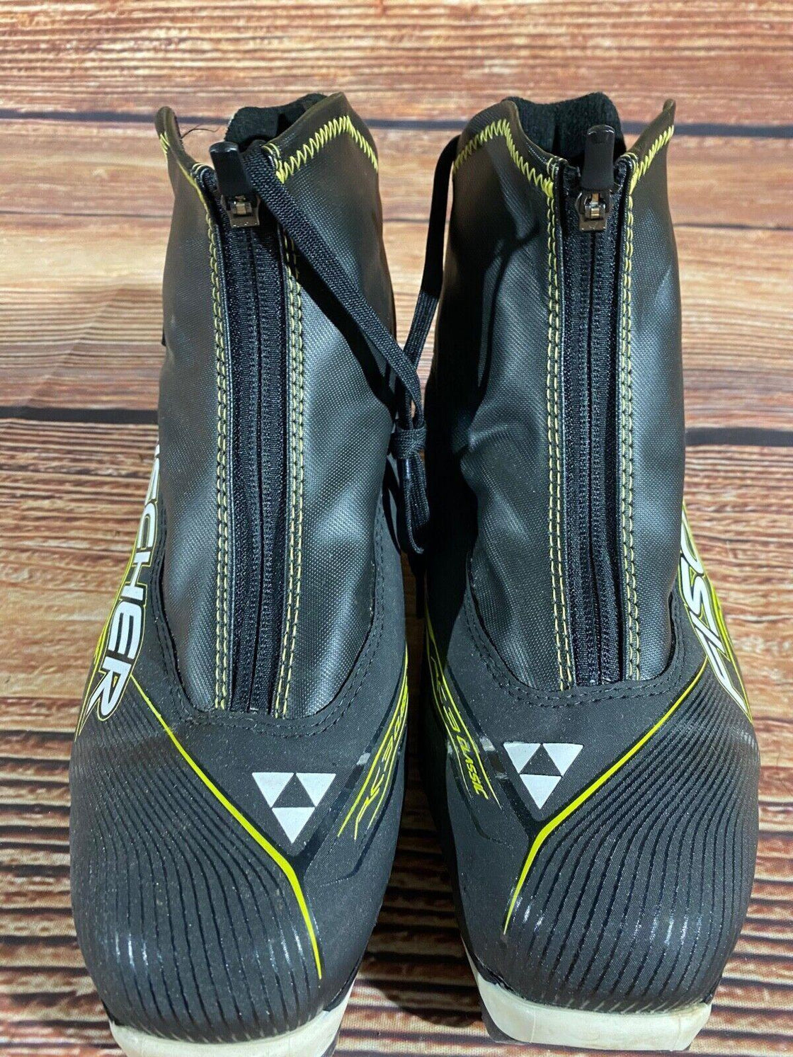Fischer RC3 Classic Nordic Cross Country Ski Boots Size EU43 US9.5 for NNN 1563