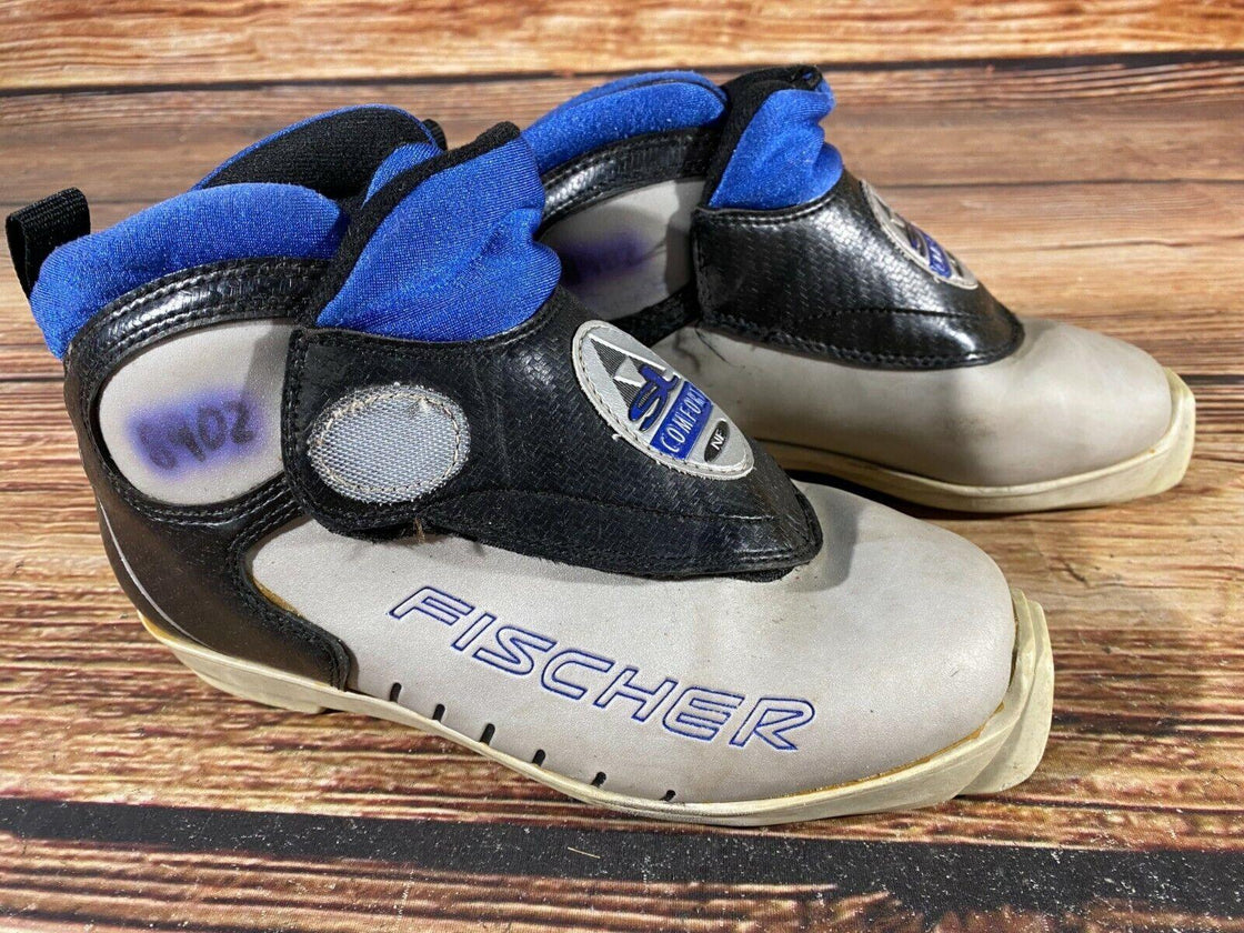 Fischer SL  Nordic Cross Country Ski Boots Kids Size EU38 US6 SNS Profil F-166