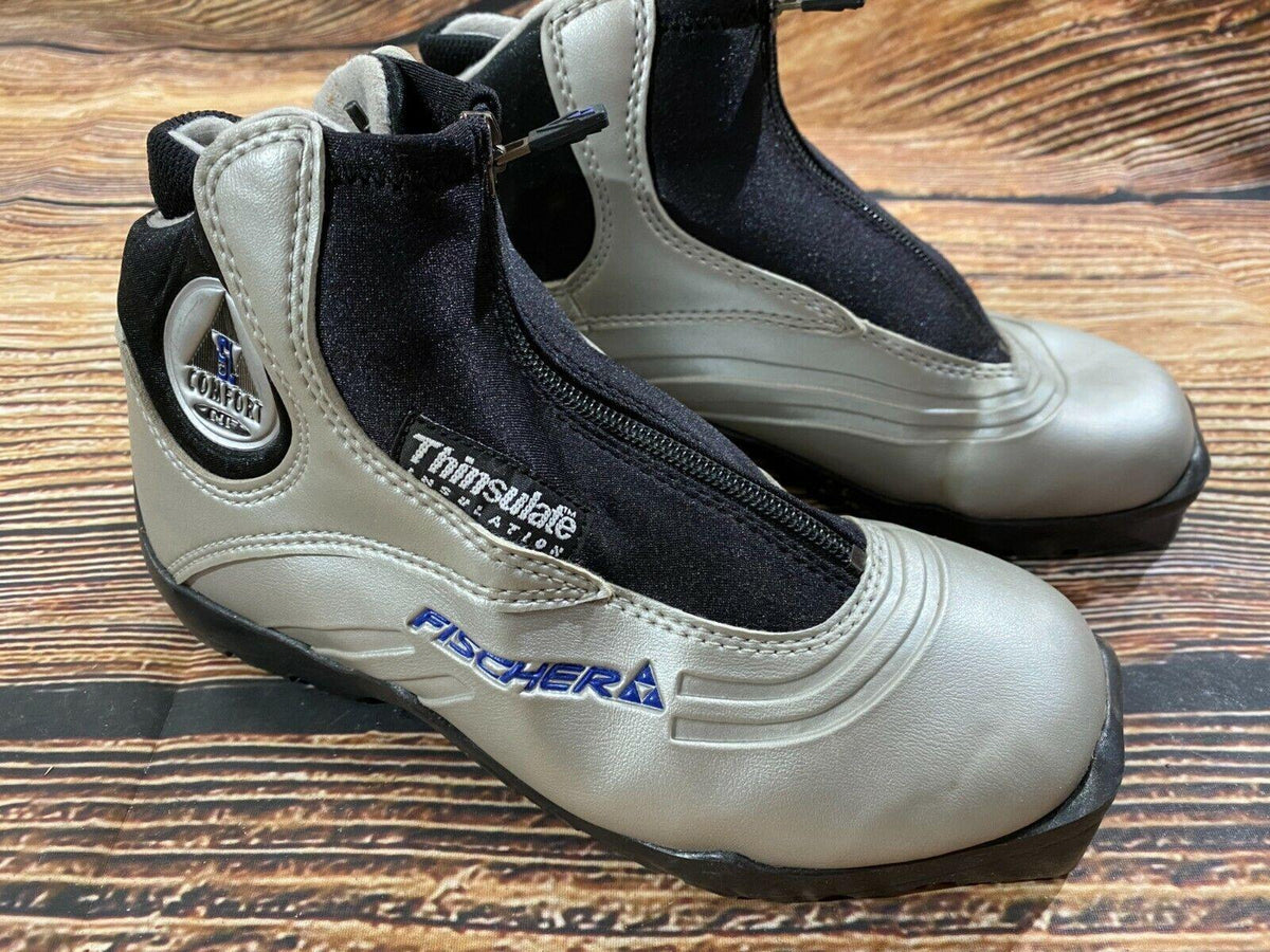 Fischer SL Comfort Cross Country Ski Boots Classic SNS Profil EU 37 US 5 1146