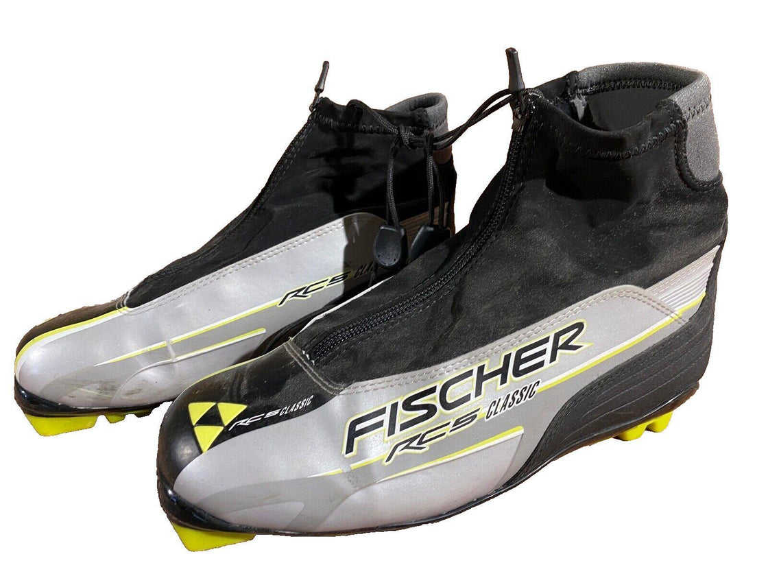 Fischer RC5 Classic Nordic Cross Country Ski Boots Size EU39 US7 for NNN 1456